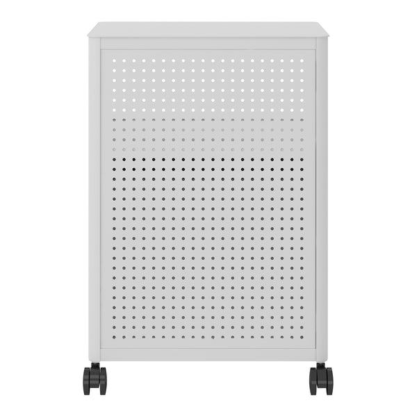 Caisson de bureau à roulettes Velvevn acier 54 x 40 x 36 cm [en.casa]