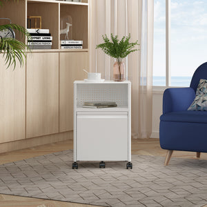 Caisson de bureau à roulettes Velvevn acier 54 x 40 x 36 cm [en.casa]