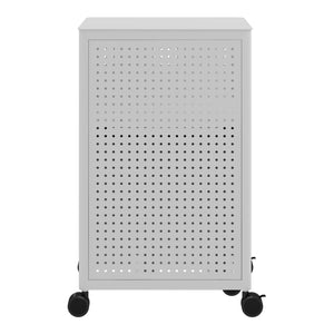 Caisson de bureau à roulettes Velvevn acier 54 x 40 x 36 cm [en.casa]