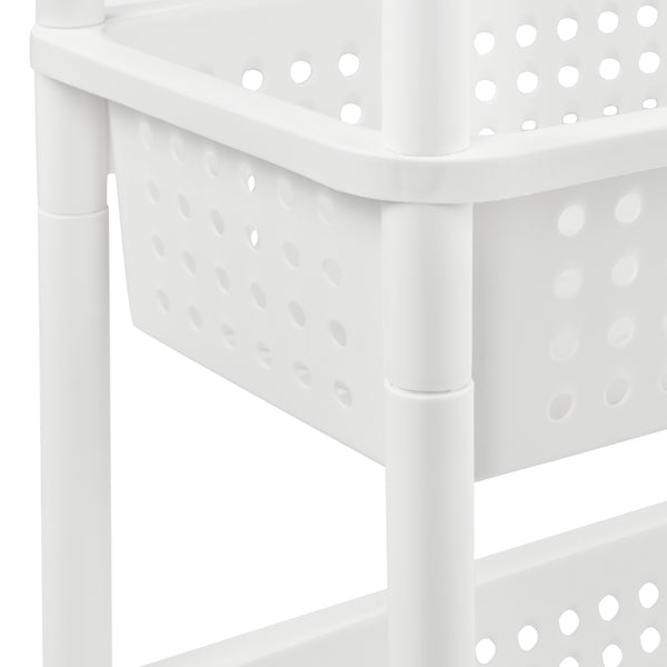 Keukentrolley bijzettafel op wielen wit - verschillende modellen