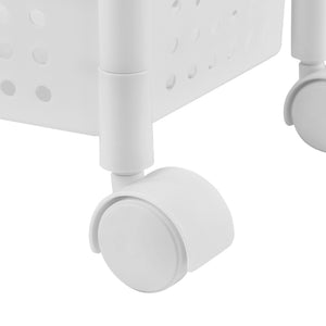 Keukentrolley bijzettafel op wielen wit - verschillende modellen