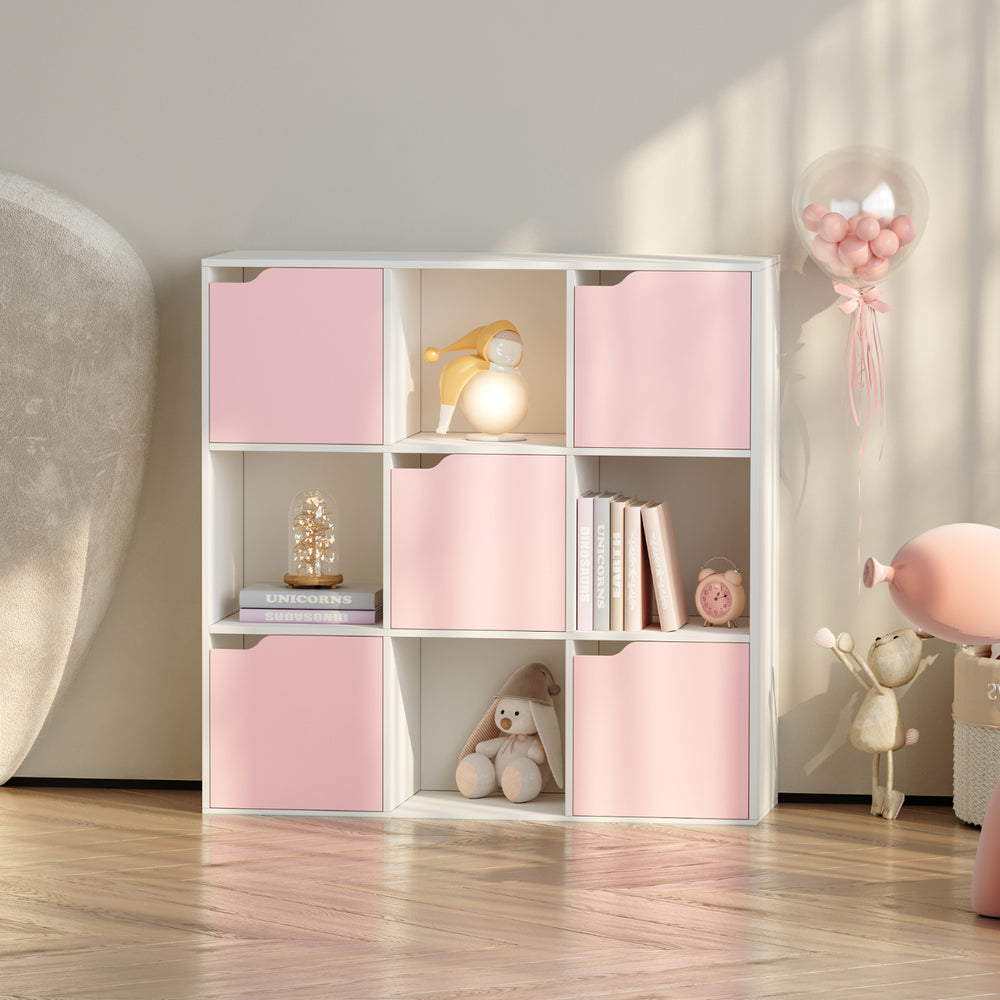 Étagère cube pour enfants Ljunshund 90 x 90 x 30 cm [en.casa]