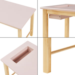 Ensemble de bureau et chaise pour enfants Skjåk [en.casa]