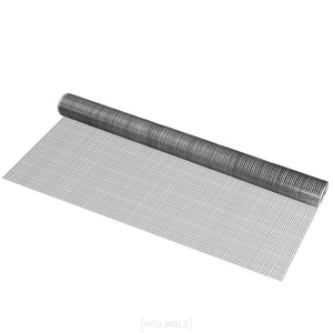 Clôture grillagée 1x5 m/rouleau acier galvanisé gris pro.tec - premiumXL
