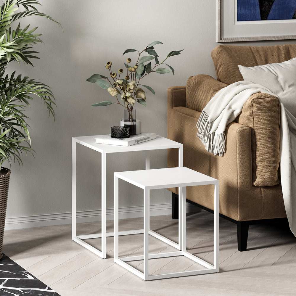 Bijzettafel Vejen set van 2 [en.casa]