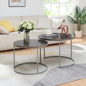 Set de tables basses Skagen par 2 pièces en différentes couleurs [en.casa] - premiumXL