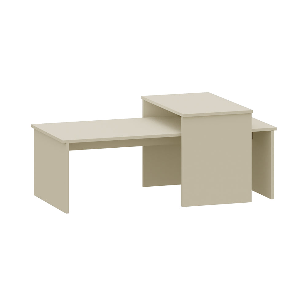 Set de 2 tables basses gigognes Sotapim [en.casa]
