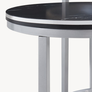 Set de 3 tables d'appoint Bornholm rondes gigognes [en.casa]
