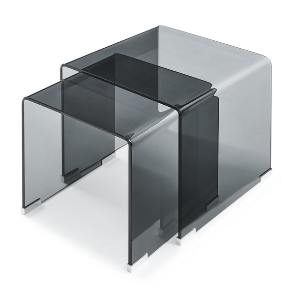 Bijzettafel Kariengem set van 2 [en.casa]