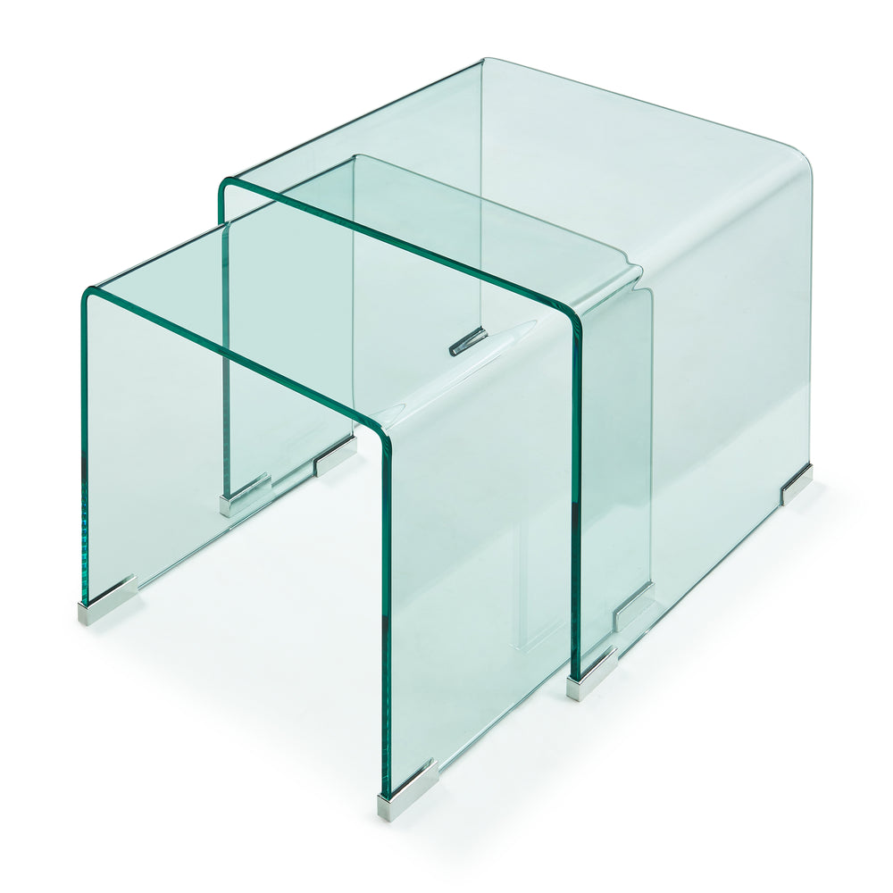 Bijzettafel Kariengem set van 2 [en.casa]