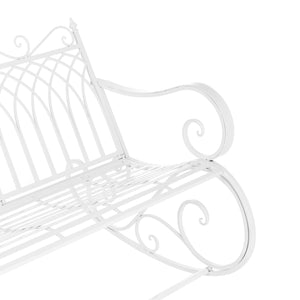 Banc à Bascule Greenough Vintage Métal 85 x 113 x 95 cm couleurs différentes [en.casa]