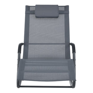 Ligstoel Caracena schommelstoel 147x63x89 cm set van 2 - 2 varianten