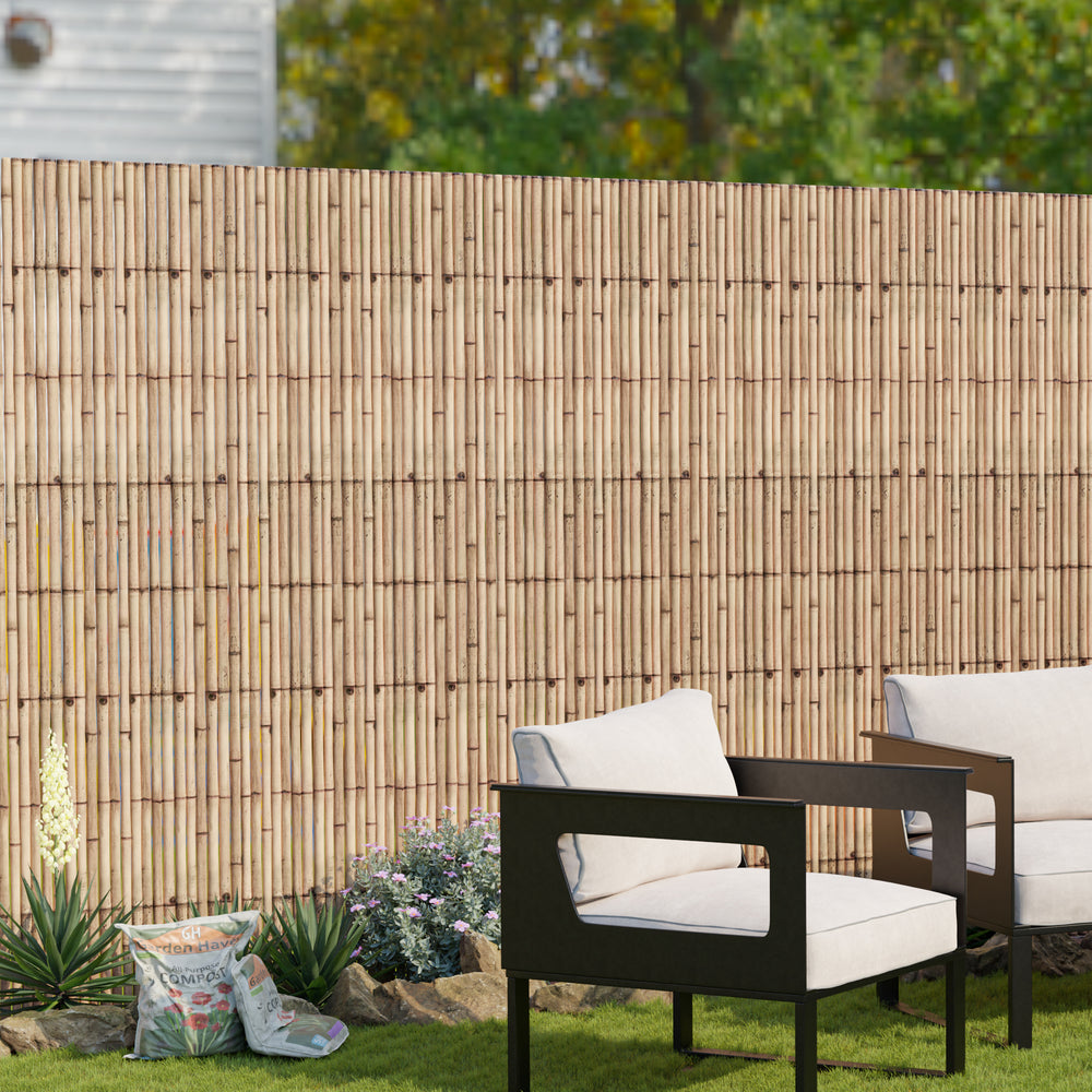 Natte de roseau Allzio en différentes tailles [casa.pro] - premiumXL