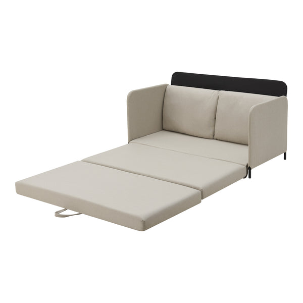 Canapé 2 places convertible Soini 78 x 125 x 67 cm [en.casa]