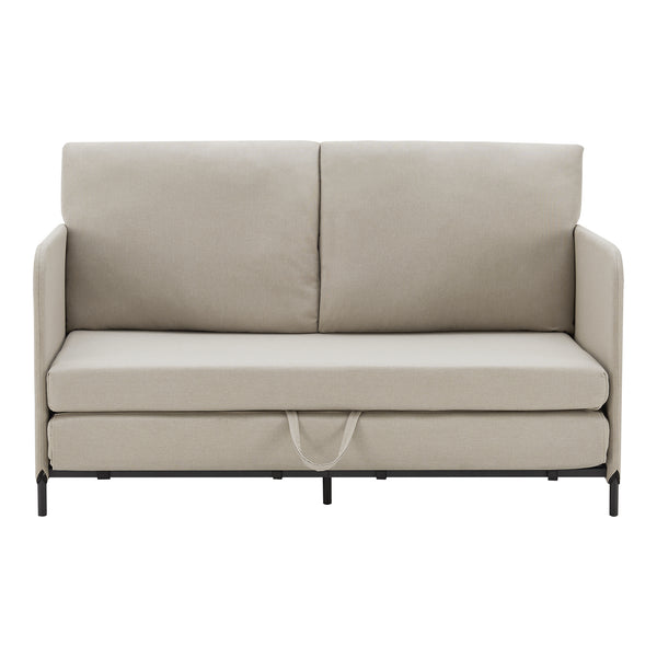 Canapé 2 places convertible Soini 78 x 125 x 67 cm [en.casa]