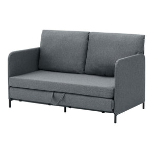 Canapé 2 places convertible Soini 78 x 125 x 67 cm [en.casa]