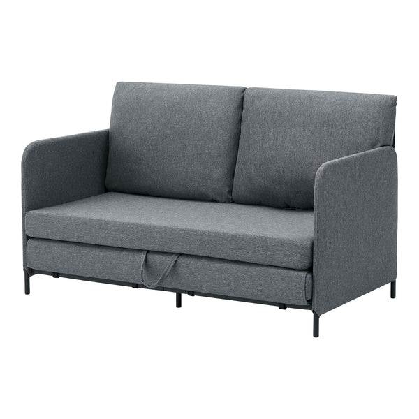 Canapé 2 places convertible Soini 78 x 125 x 67 cm [en.casa]