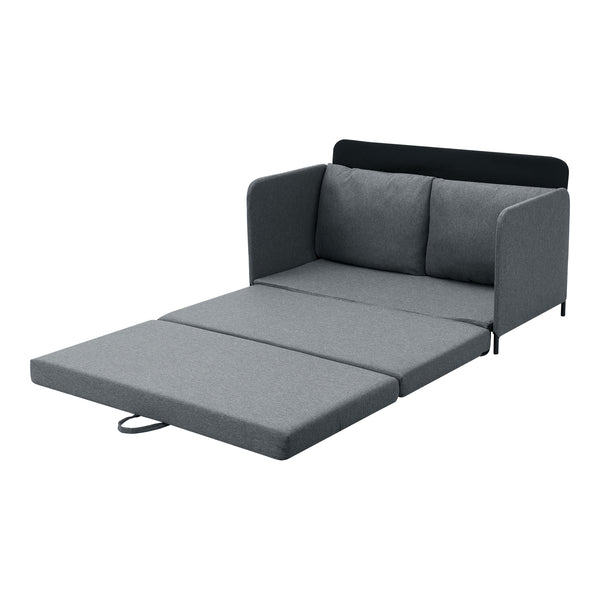 Canapé 2 places convertible Soini 78 x 125 x 67 cm [en.casa]