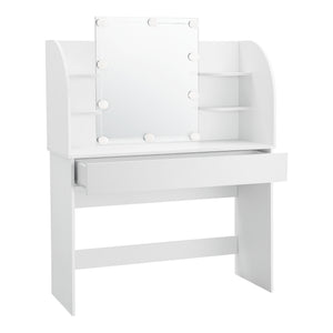 [en.casa] Kaptafel Köla met Led-verlichting en spiegel - 4 varianten