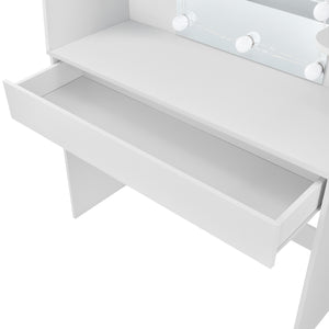 [en.casa] Kaptafel Köla met Led-verlichting en spiegel - 4 varianten