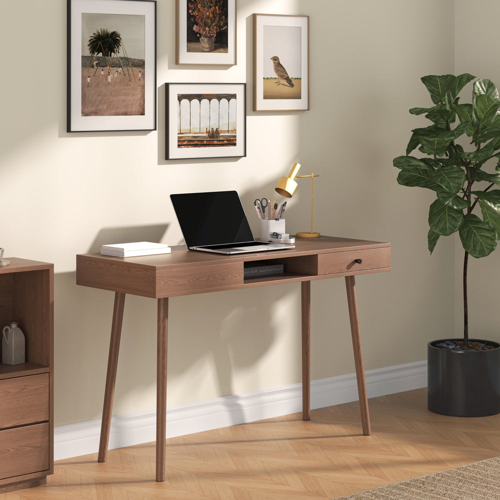 Bureau laptoptafel Habo 115x48x74 cm houtkleurig