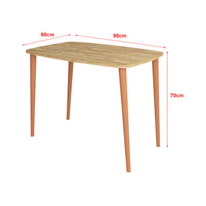 [en.casa] Bureau Kongsberg laptoptafel 70x90x60 cm - 3 varianten