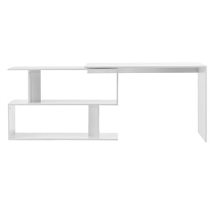 Hoekbureau met open kast Arendal 120x50x76,5 cm - verschillende kleuren
