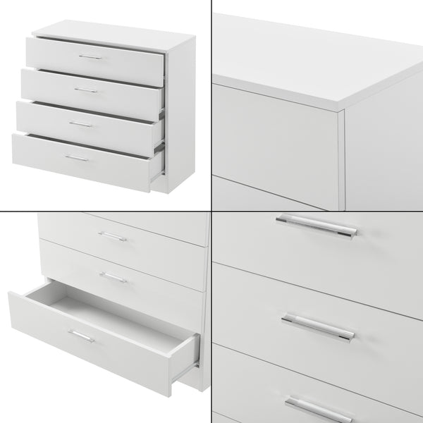Commode avec 4 Tiroirs Drammen 67 x 70 x 30 cm [en.casa]