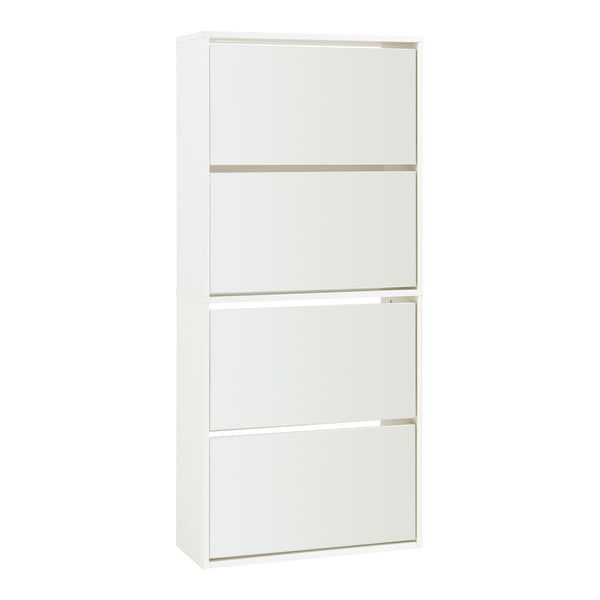 Meuble à chaussures Lund avec miroir [en.casa] 
