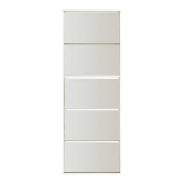 Meuble à chaussures Lund avec miroir [en.casa] 