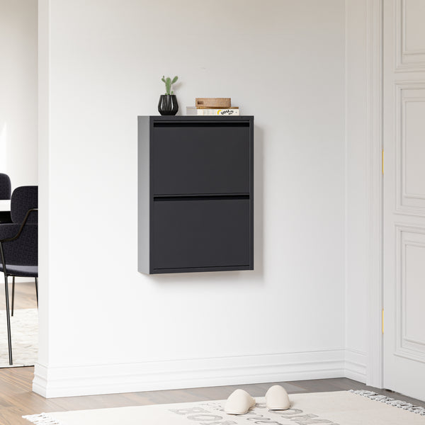 Meuble à chaussures Sokndal à tiroirs inclinables [en.casa]