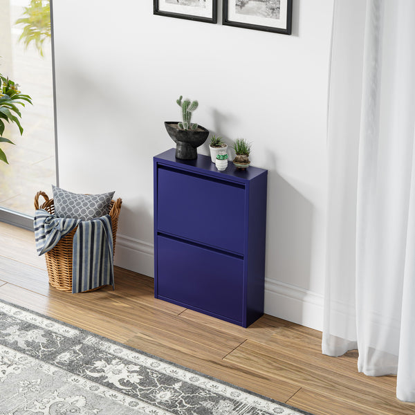 Meuble à chaussures Sokndal à tiroirs inclinables [en.casa]