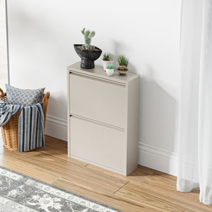 Schoenenkast Sokndal met kleppen [en.casa]