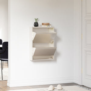 Schoenenkast Sokndal met kleppen [en.casa]