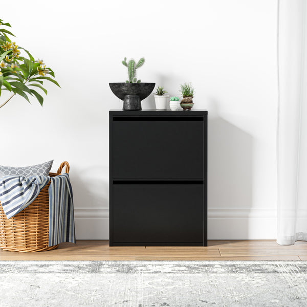 Meuble à chaussures Sokndal à tiroirs inclinables [en.casa]