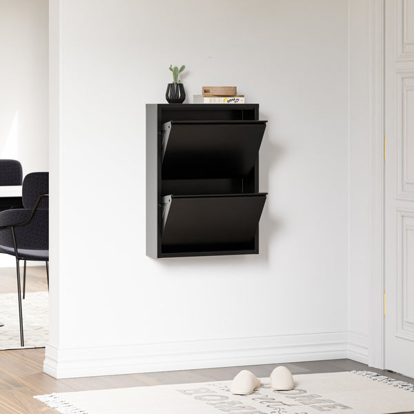 Meuble à chaussures Sokndal à tiroirs inclinables [en.casa]