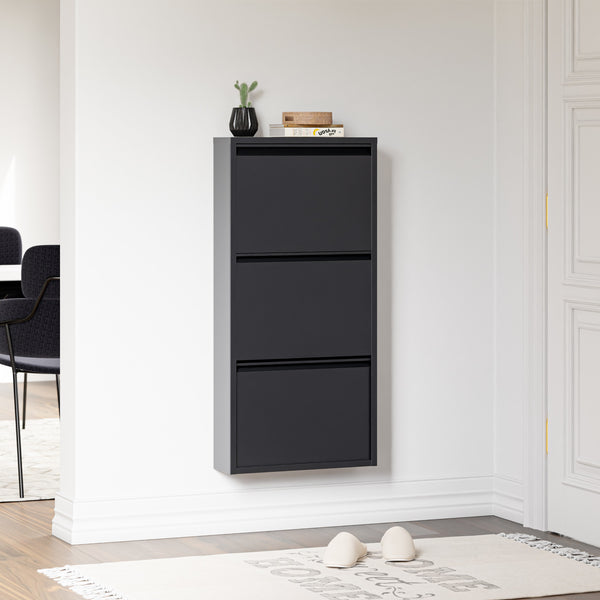 Meuble à chaussures Sokndal à tiroirs inclinables [en.casa]
