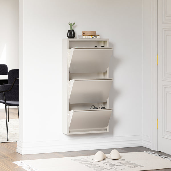Meuble à chaussures Sokndal à tiroirs inclinables [en.casa]
