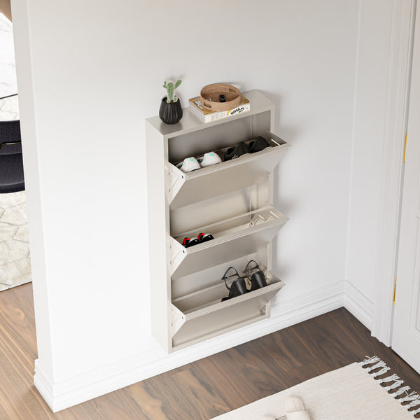 Meuble à chaussures Sokndal à tiroirs inclinables [en.casa]