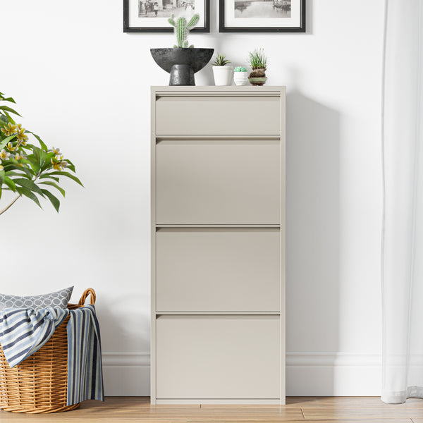 Schoenenkast Sokndal met kleppen [en.casa]