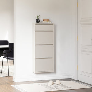 Schoenenkast Sokndal met kleppen [en.casa]