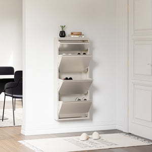 Schoenenkast Sokndal met kleppen [en.casa]