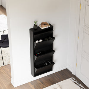 Meuble à chaussures Sokndal à tiroirs inclinables [en.casa]
