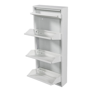 Schoenenkast Sokndal met kleppen [en.casa]