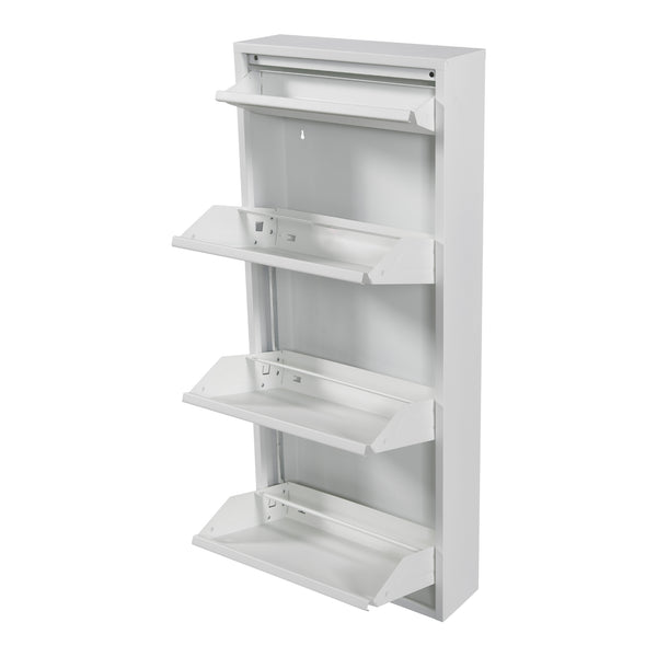 Schoenenkast Sokndal met kleppen [en.casa]