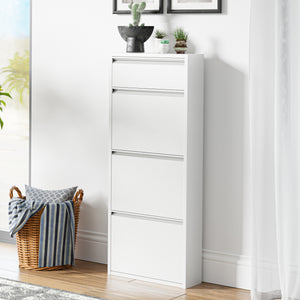 Schoenenkast Sokndal met kleppen [en.casa]