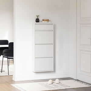 Schoenenkast Sokndal met kleppen [en.casa]