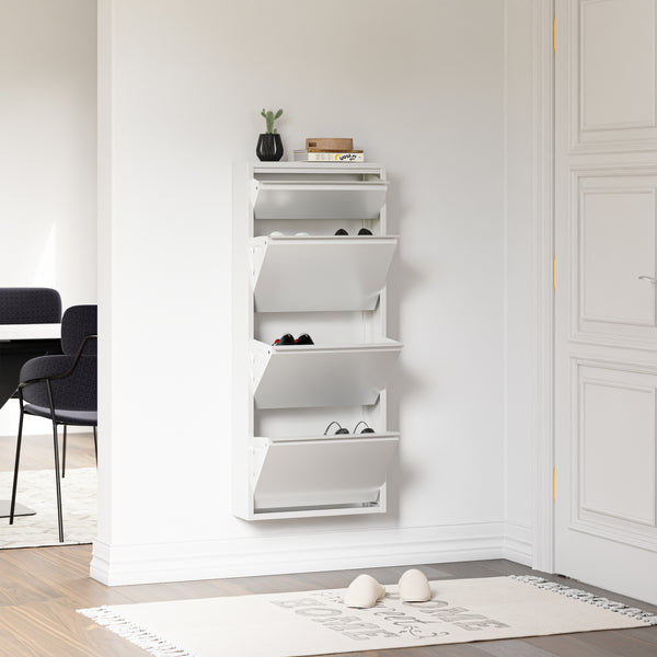 Schoenenkast Sokndal met kleppen [en.casa]