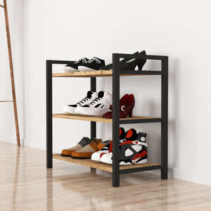 [en.casa] Schoenenrek Sømna 70x66x36 cm - 3 varianten
