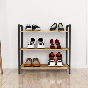 [en.casa] Schoenenrek Sømna 70x66x36 cm - 3 varianten
